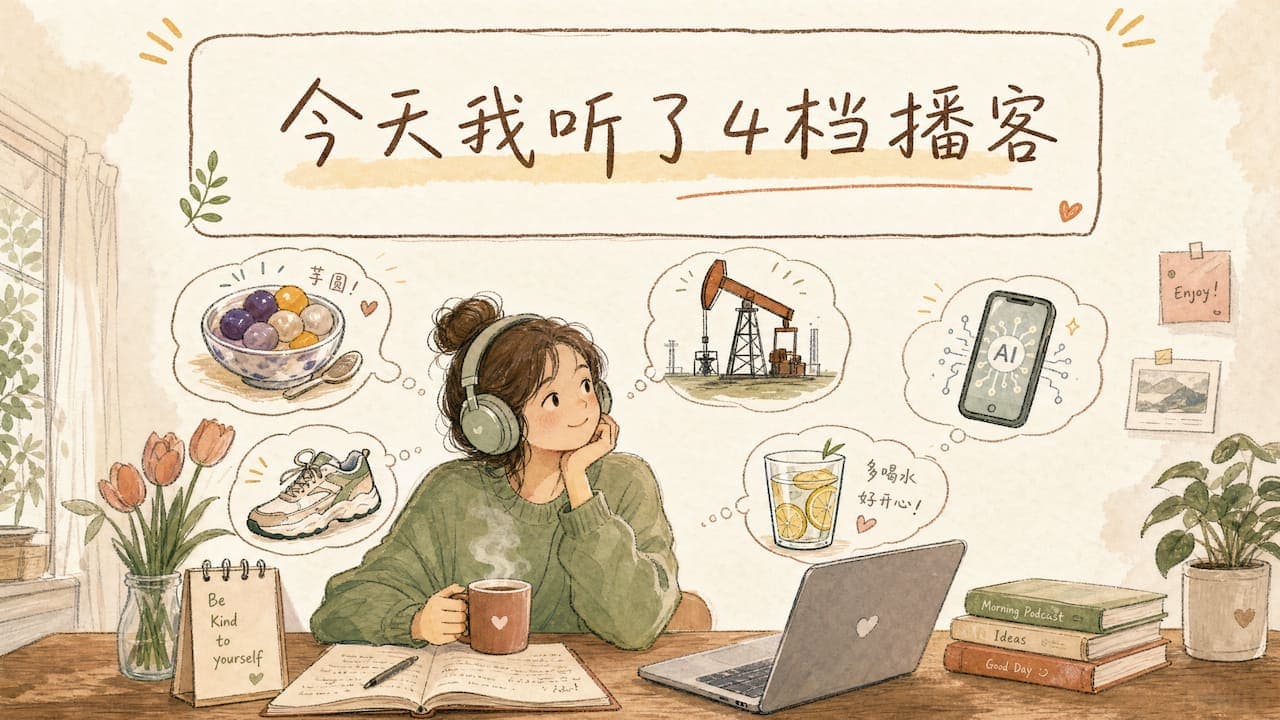今天听了什么(2026/05/25):今天听了 4 档播客,整理出这些值得你知道的事